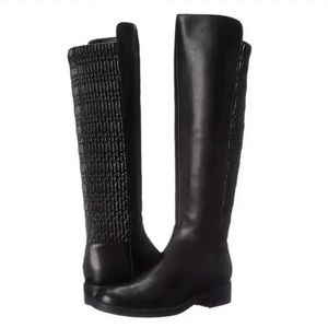Blondo Elenor Waterproof Black Leather Riding Boots Women’s US 6.5